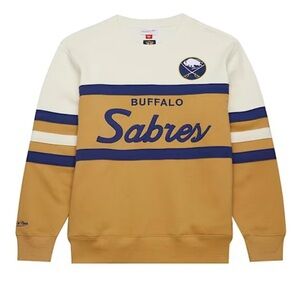 Mitchell & Ness Buffalo Sabres Crewneck Sweatshirt